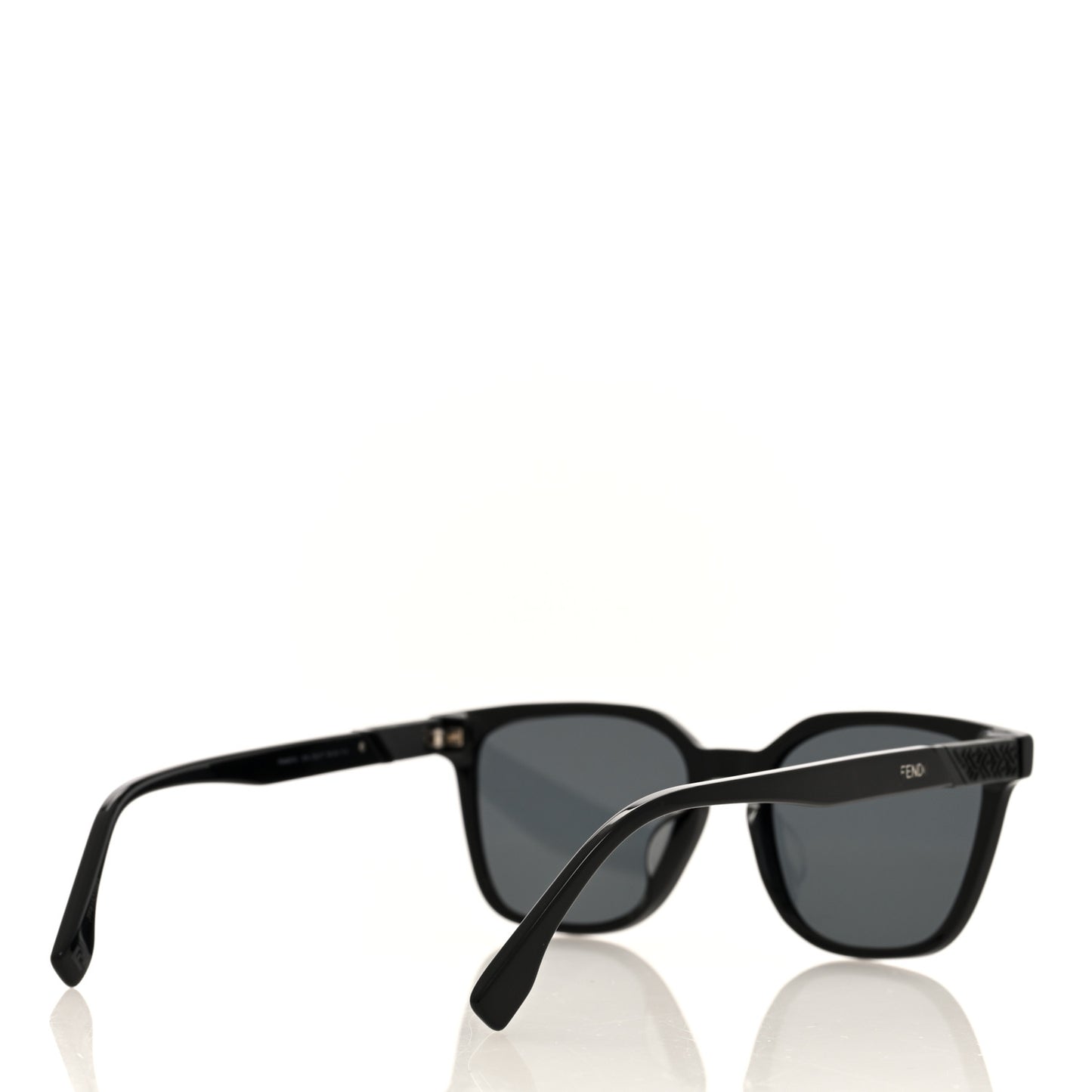 Acetate Square Sunglasses FE40057U Black
