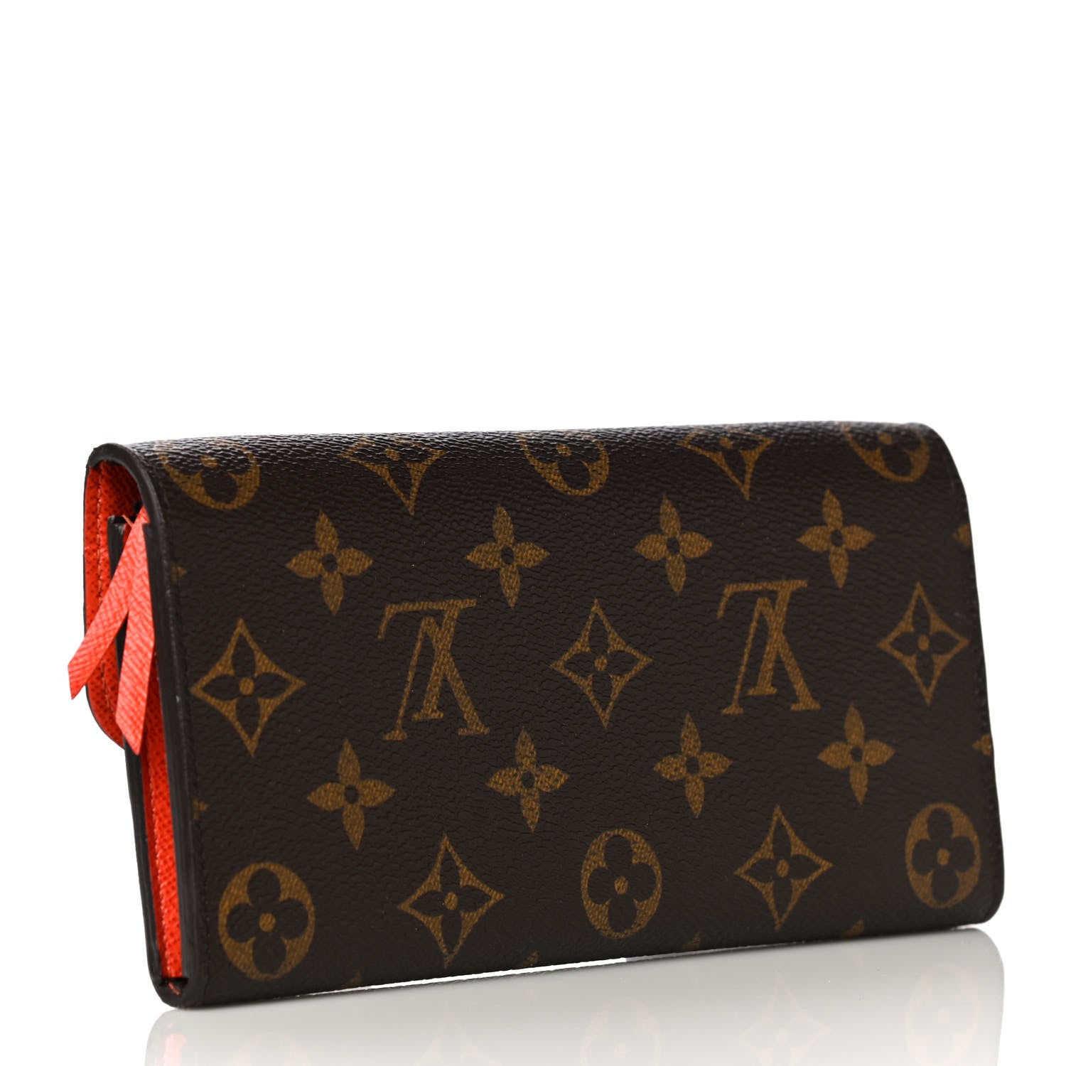 Louis Vuitton Monogram Emilie Wallet Piment 5 of 22