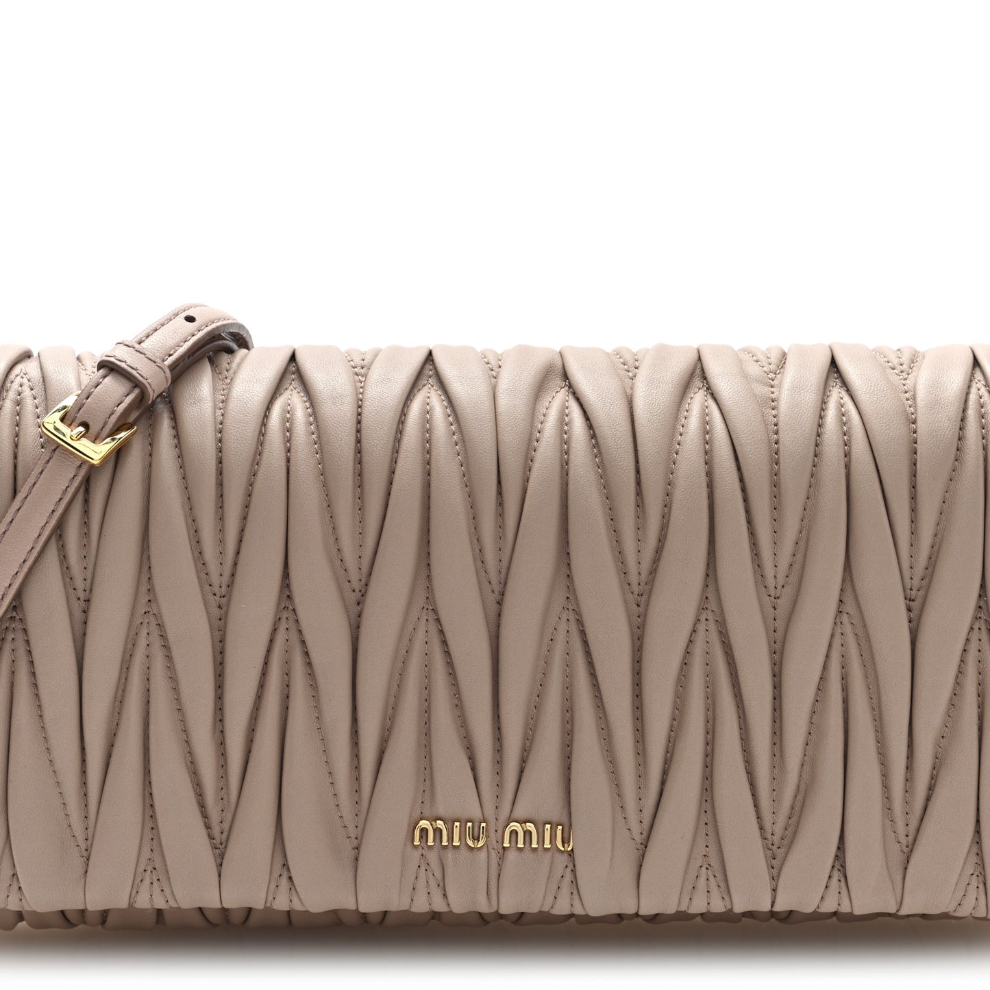 Nappa Matelasse Wallet On Chain Cammeo