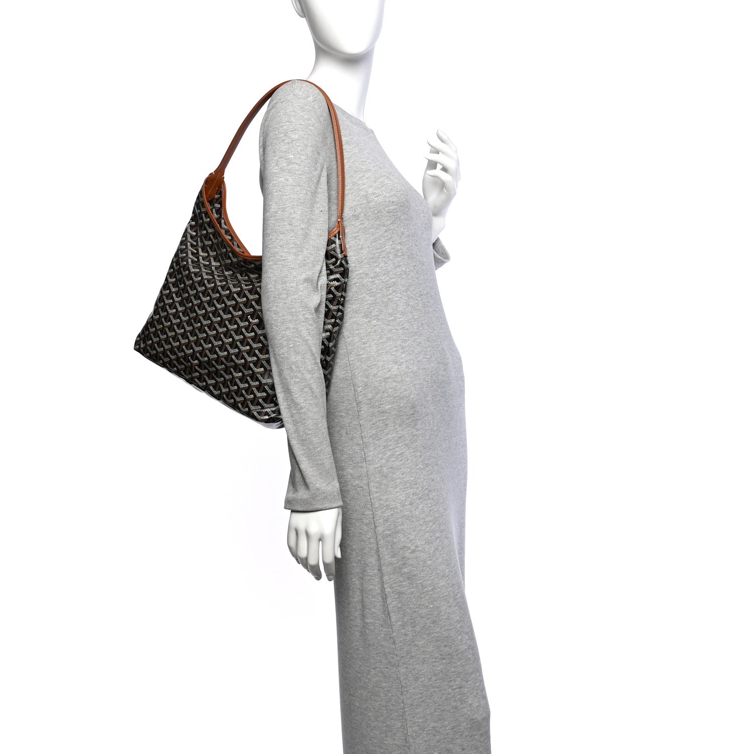 Goyard Goyardine Boheme Hobo Black Gold 2 of 11