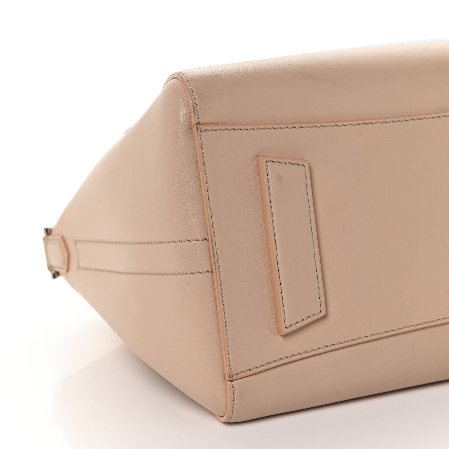 Givenchy Calfskin Small Tri-Color Antigona Beige Red Orange 6 of 9