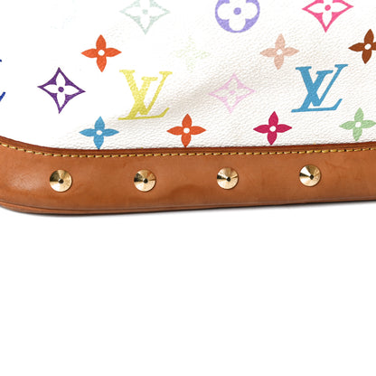 Louis Vuitton Monogram Multicolor Alma White 15 of 18