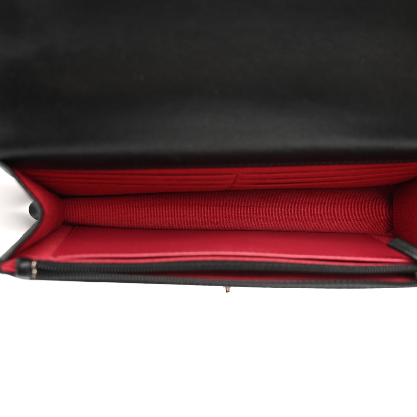 Lambskin Quilted Chanel 19 Wallet On Chain WOC Black