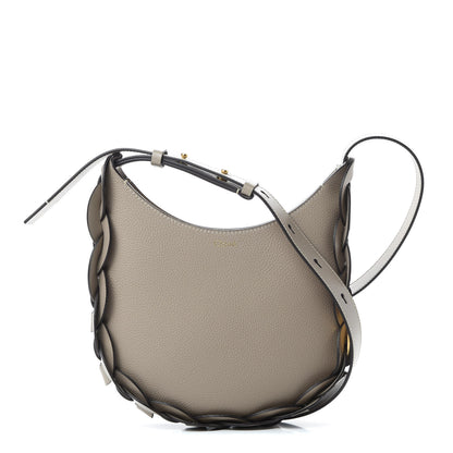 Chloe Small Grain Smooth Calfskin Small Darryl Hobo Motty Grey 1 of 11