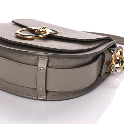 Chloe Calfskin Large Tess Bag Motty Grey 9 of 11