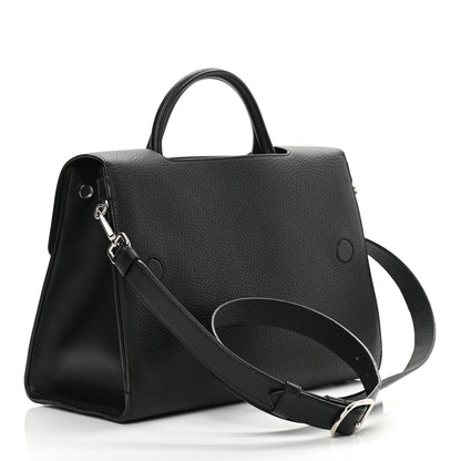 Christian Dior Grained Calfskin Medium Diorever Flap Black 3 of 13