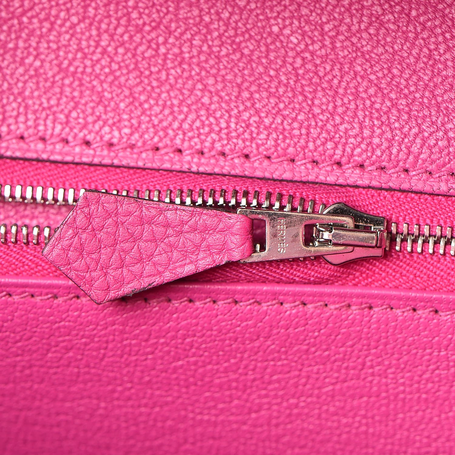 Hermes Togo Birkin 30 Rose Pourpre 28 of 32