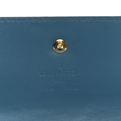 Louis Vuitton Suhali Porte Tresor International Wallet Blue 6 of 6