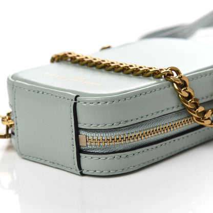 Marc Jacobs Smooth Calfskin The Mini Vanity Crossbody Bag Marine Green 8 of 9