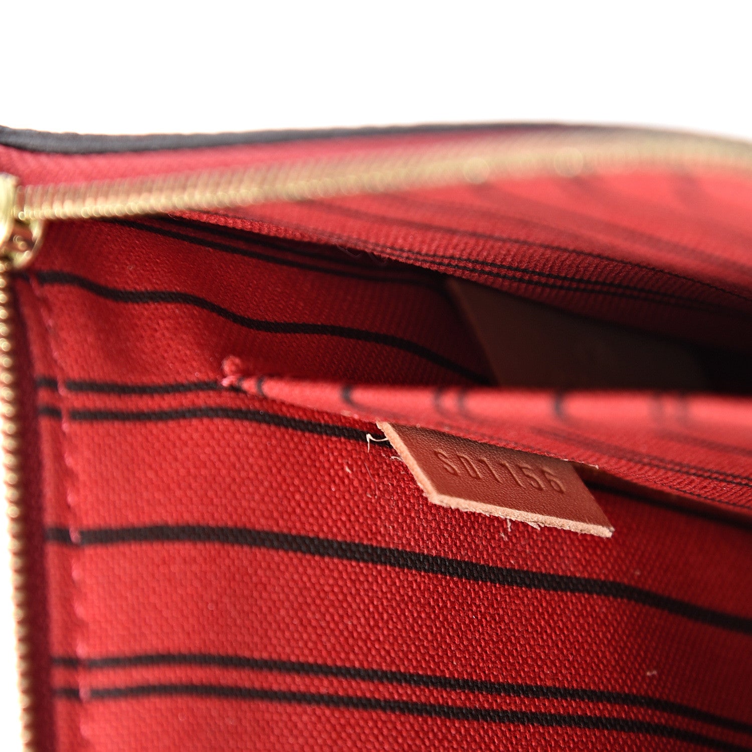 Louis Vuitton Monogram Neverfull MM GM Pochette Cherry 7 of 8