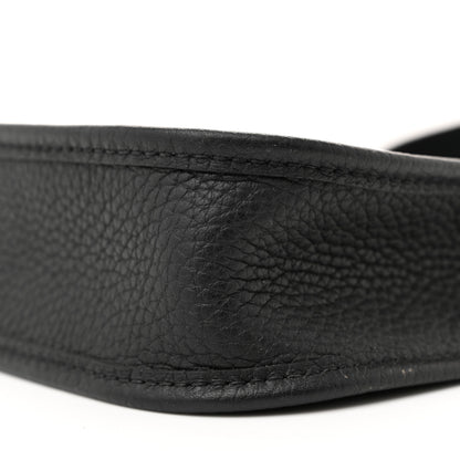 Hermes Taurillon Clemence Evelyne TPM Black 10 of 11