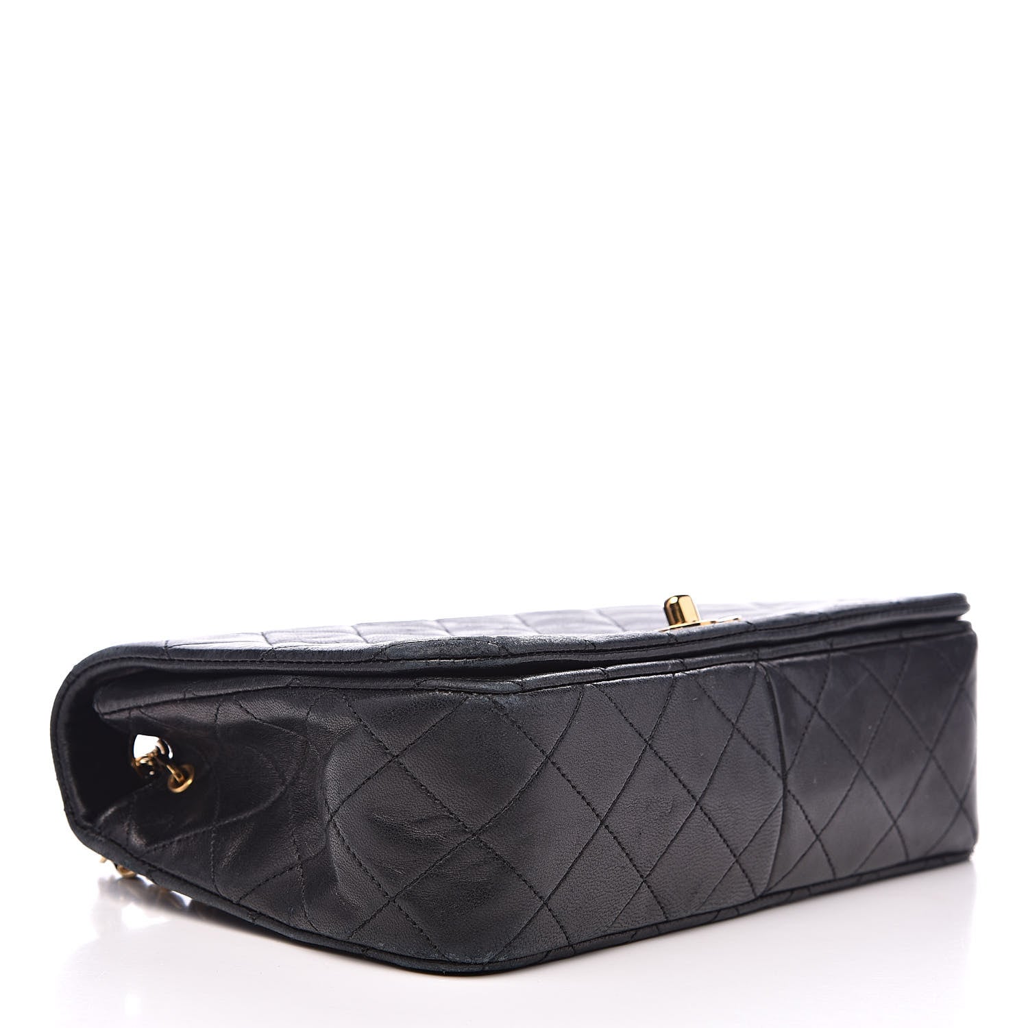 Chanel Lambskin Quilted Small Single Flap Bag Black 4 of 15
