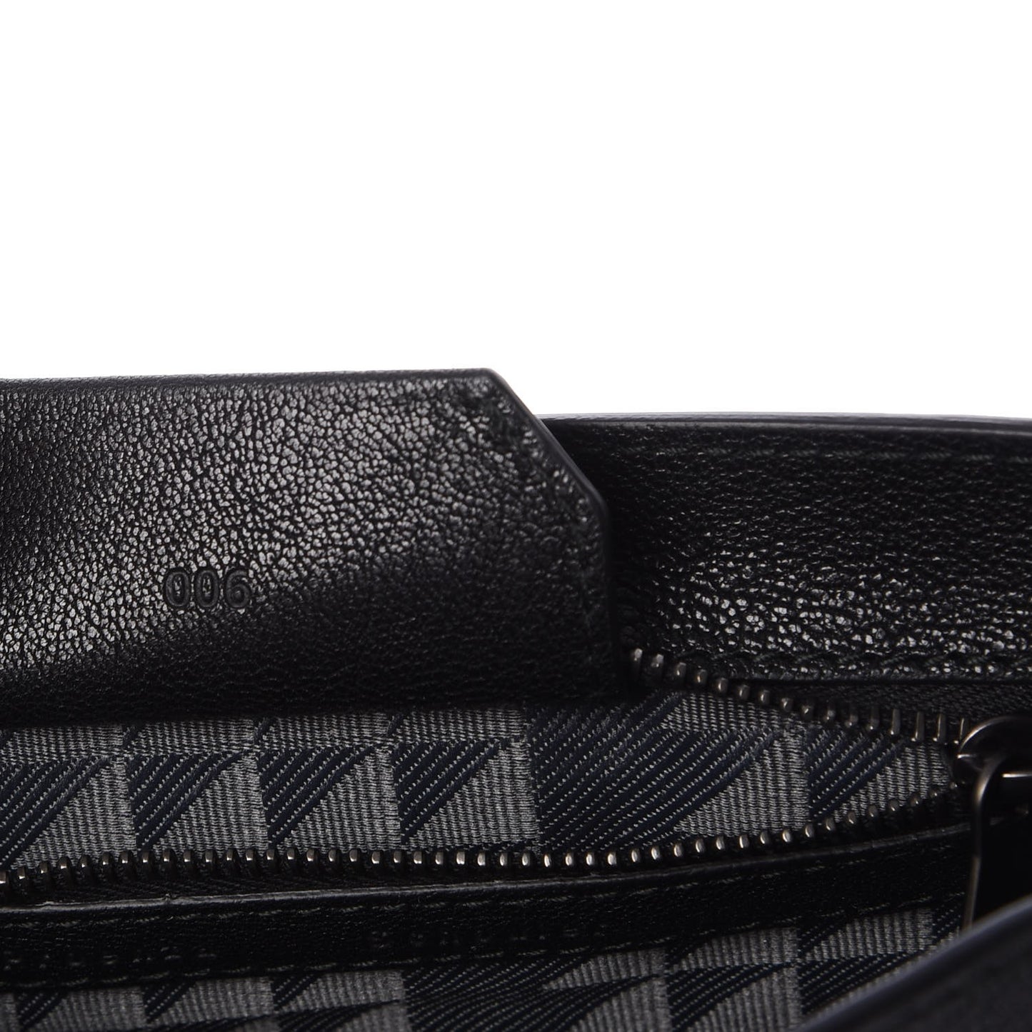 Lambskin PS1 Mini Pouch Messenger Black