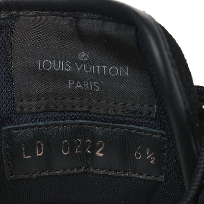 Louis Vuitton Suede Mens LV Trainer Sneakers 6.5 Black 8 of 9