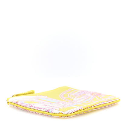 Hermes Swift Balade en Berline Carre Pocket Pouch Lime 4 of 7