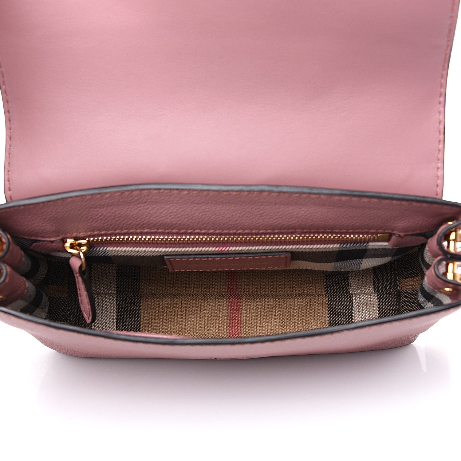 Burberry Soft Grain Calfskin Small Medley Crossbody Dusty Pink 4 of 8