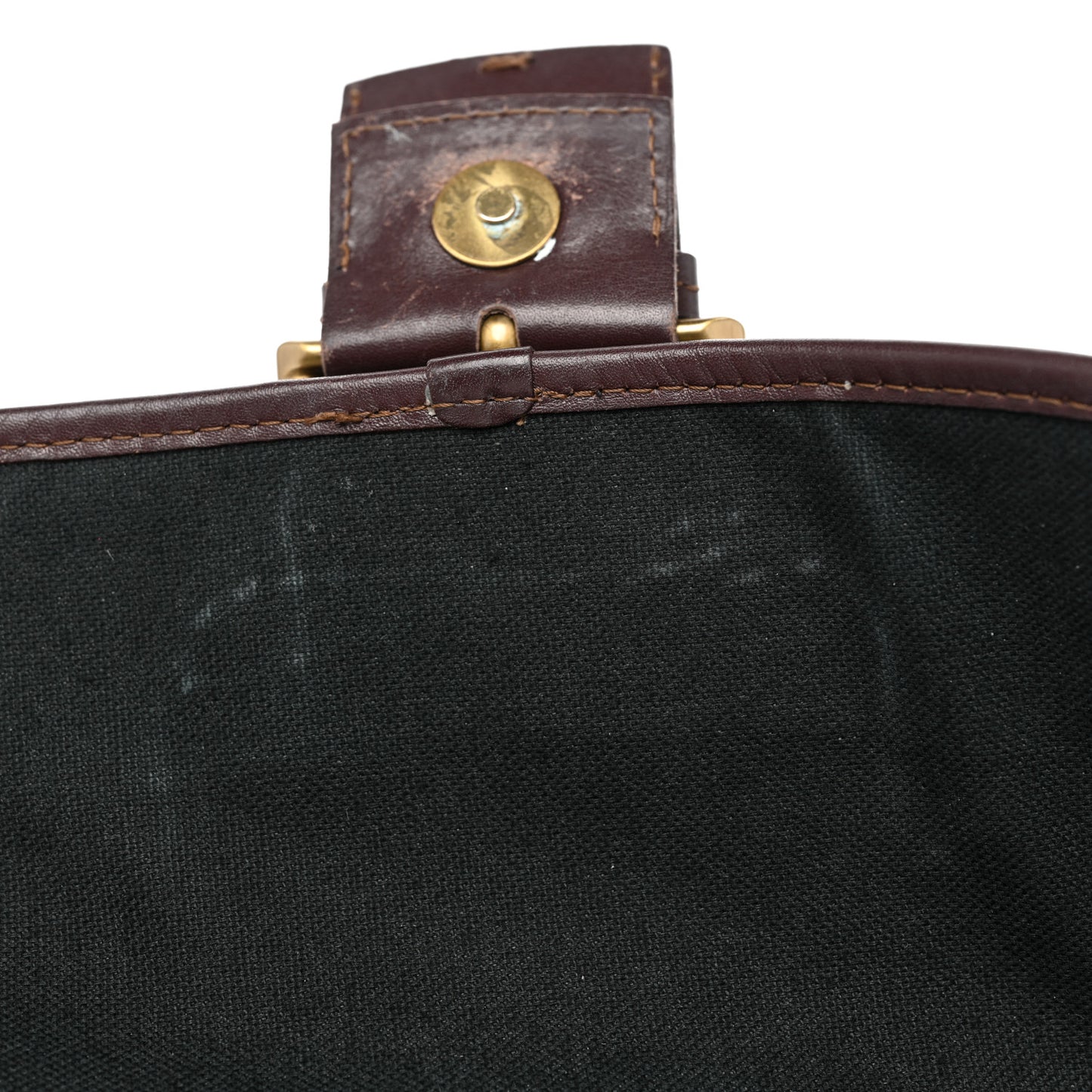 Haymarket Check Buckle Shoulder Bag Chocolate