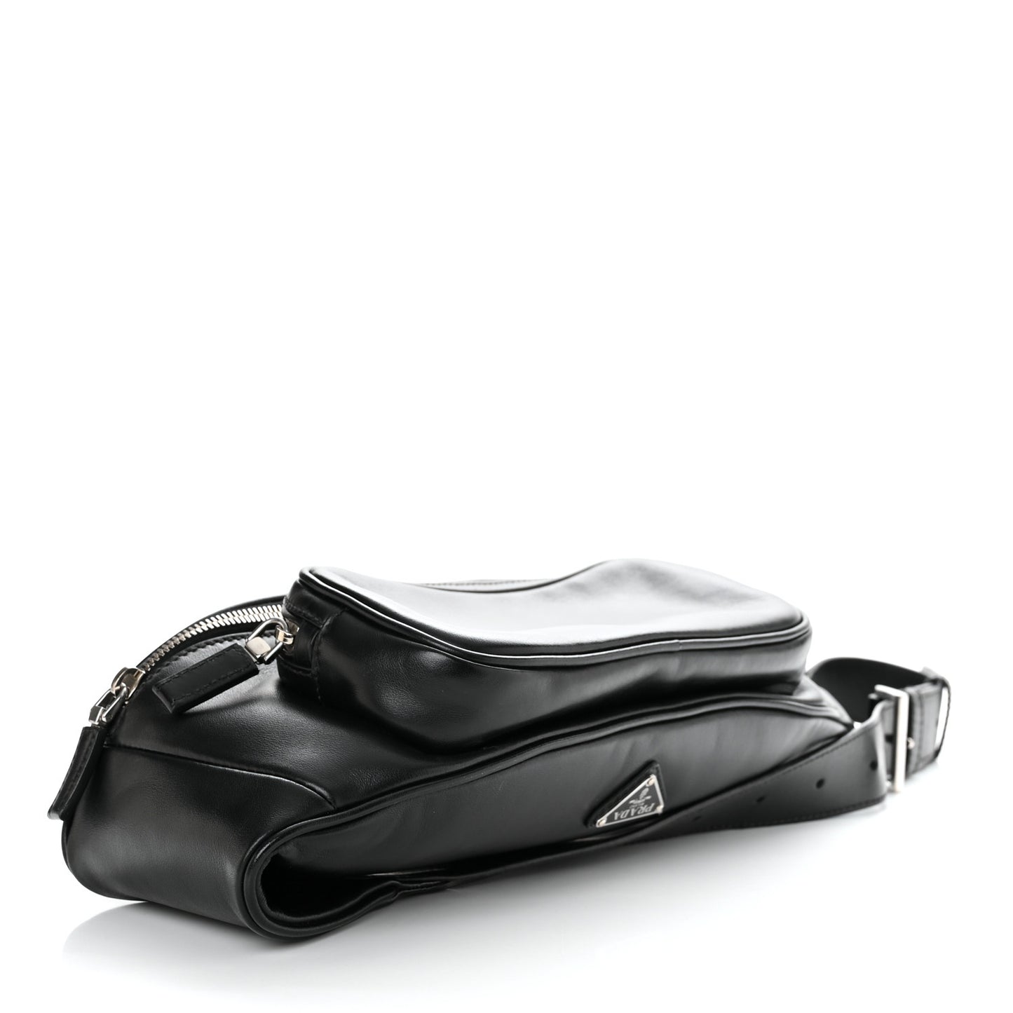 Calfskin Belt Bag Black