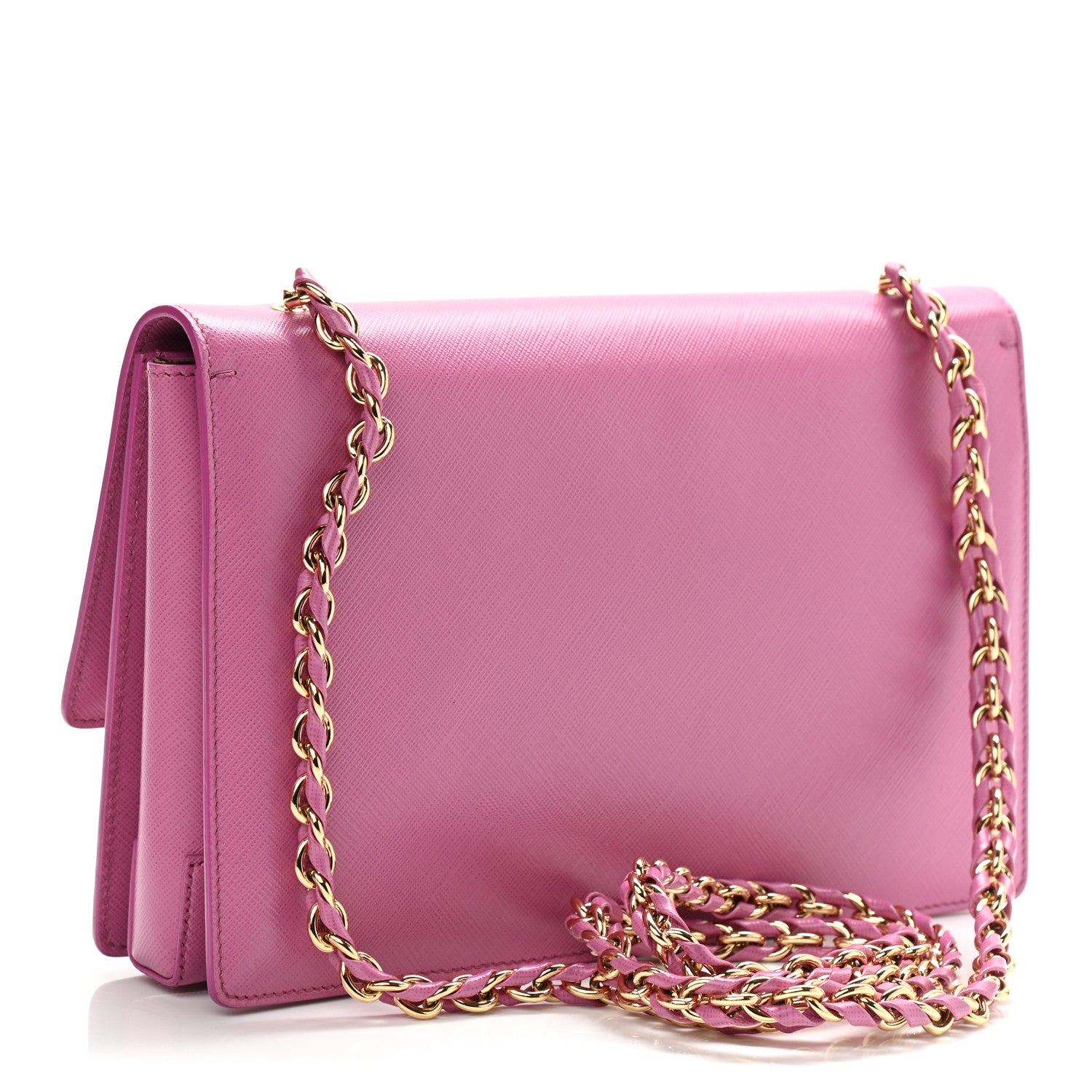 Salvatore Ferragamo Printed Calfskin Ginny Shoulder Bag Anemone 3 of 9