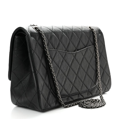 Chanel Aged Calfskin Quilted 2.55 Reissue 227 Flap Black 3 of 10