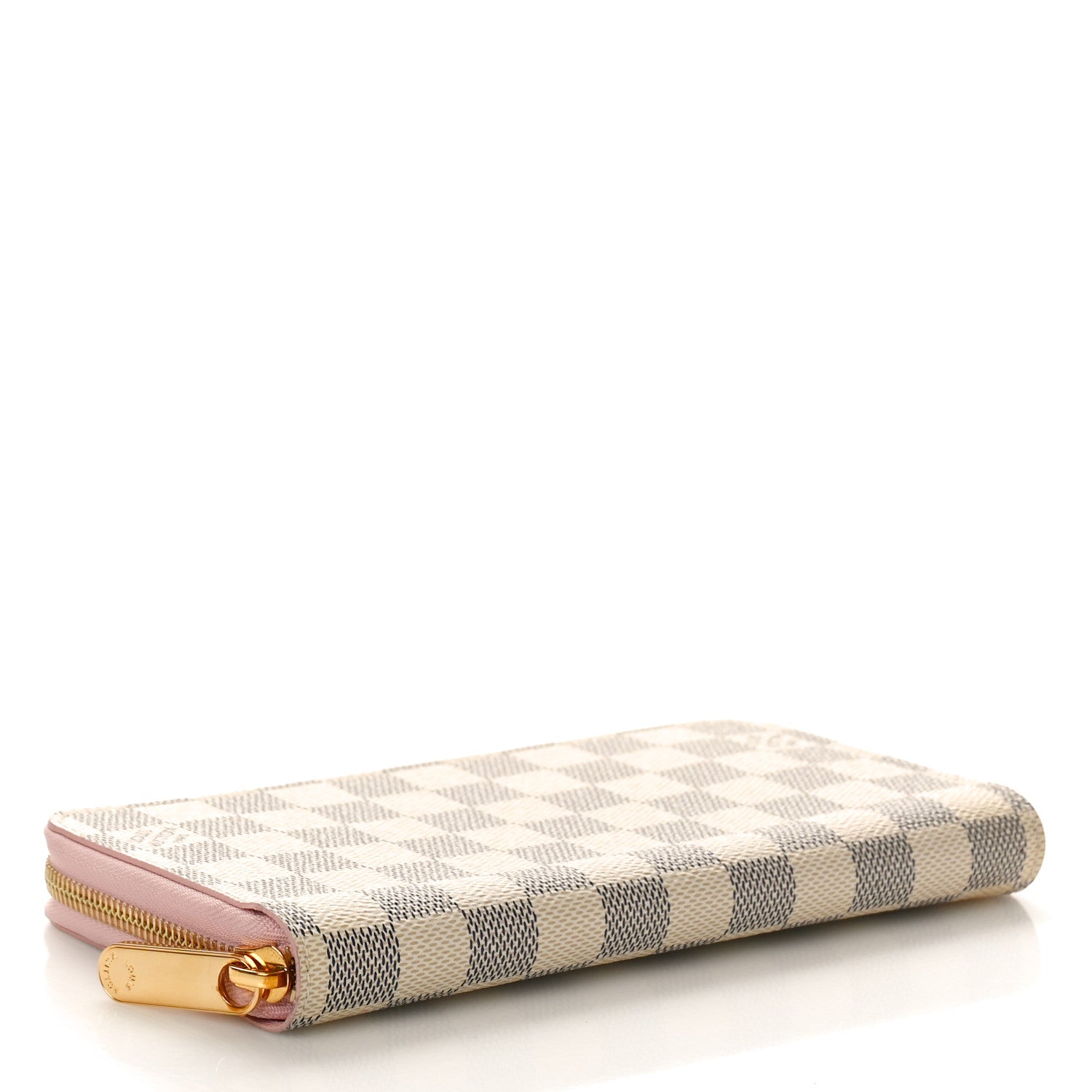 Louis Vuitton Damier Azur Zippy Wallet Rose Ballerine 4 of 7