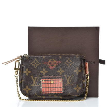 Louis Vuitton Monogram Trunks and Locks Mini Pochette Accessories 10 of 10