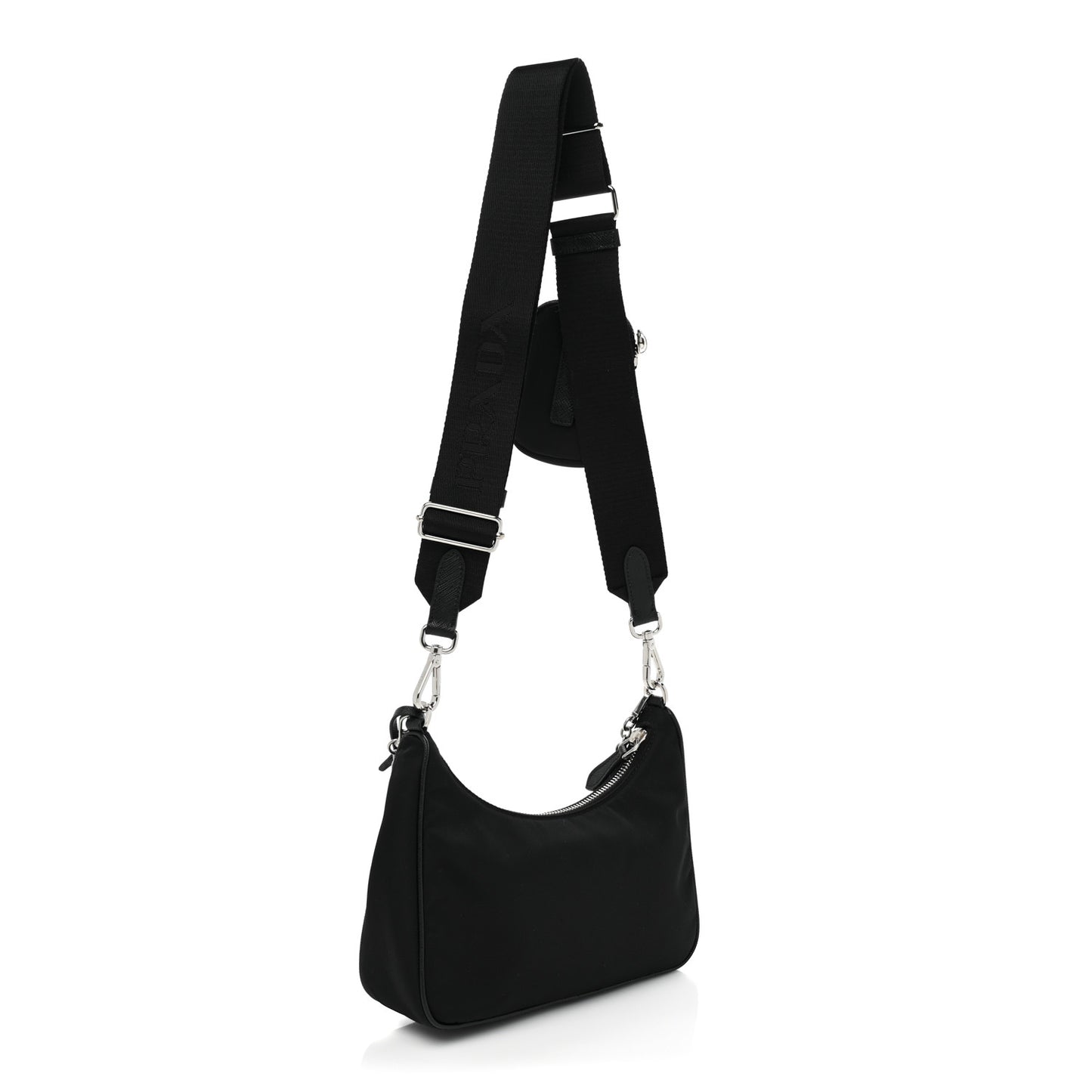 Nylon Re-Edition 2005 Shoulder Bag Black