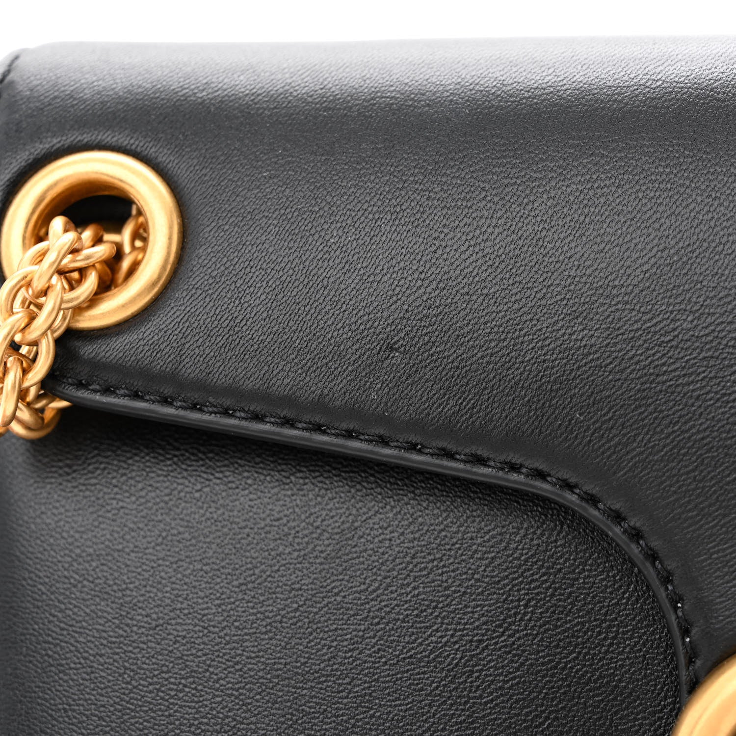 Valentino Garavani Nappa Stud Sign Shoulder Bag Black 10 of 11