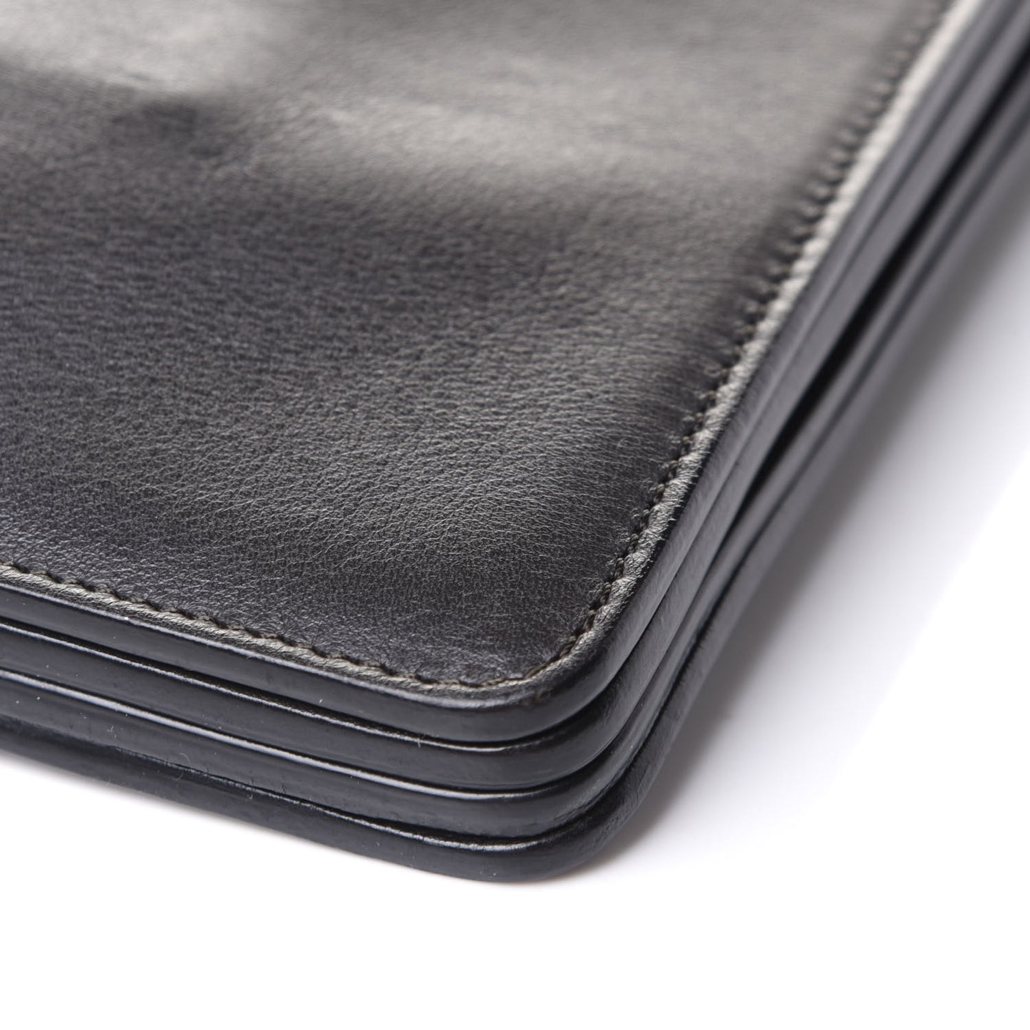 Suede Calfskin Medium Faye Shoulder Bag Carbon Grey
