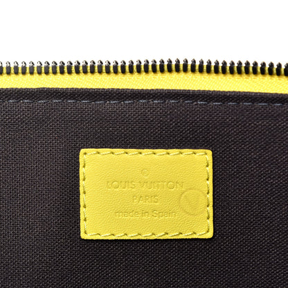 Louis Vuitton Damier Infini Porte-Documents Vert Acide 6 of 9