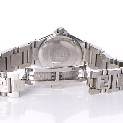 Fendi Stainless Steel Diamond Pave Bezel 28mm High Speed Quartz Watch 5 of 8