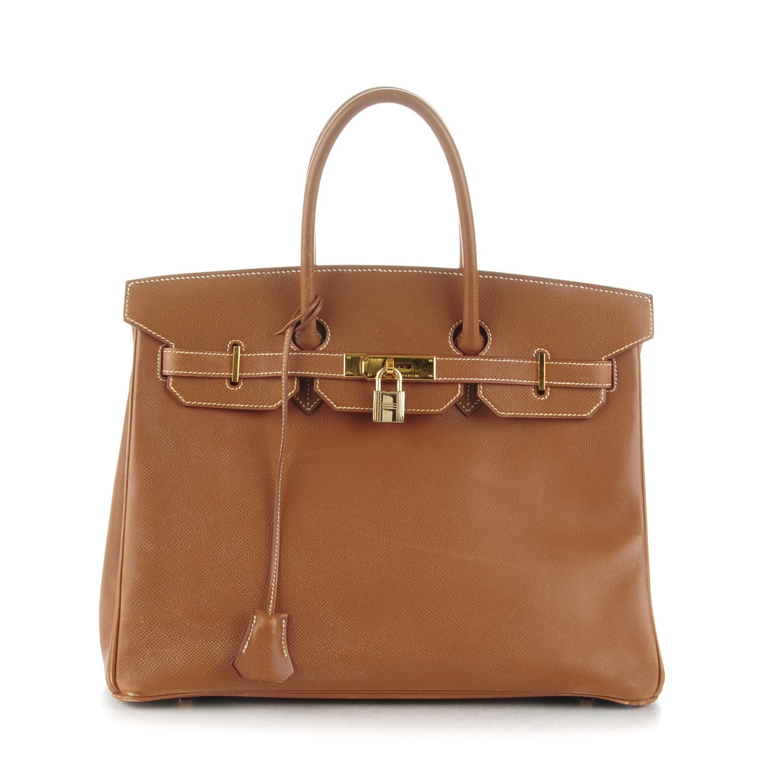 Hermes Courchevel Birkin 35 Gold 1 of 32