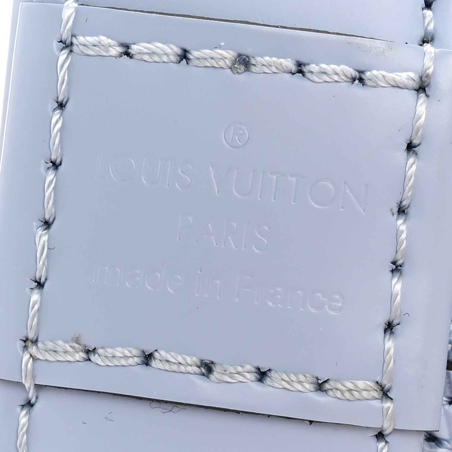 Louis Vuitton Epi Jacquard Alma BB Bleu Nuage 6 of 11