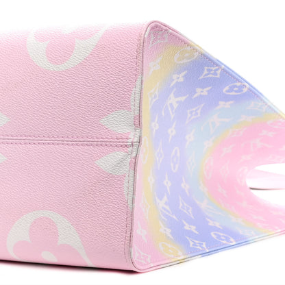 Louis Vuitton Monogram Escale Onthego GM Pastel 9 of 11
