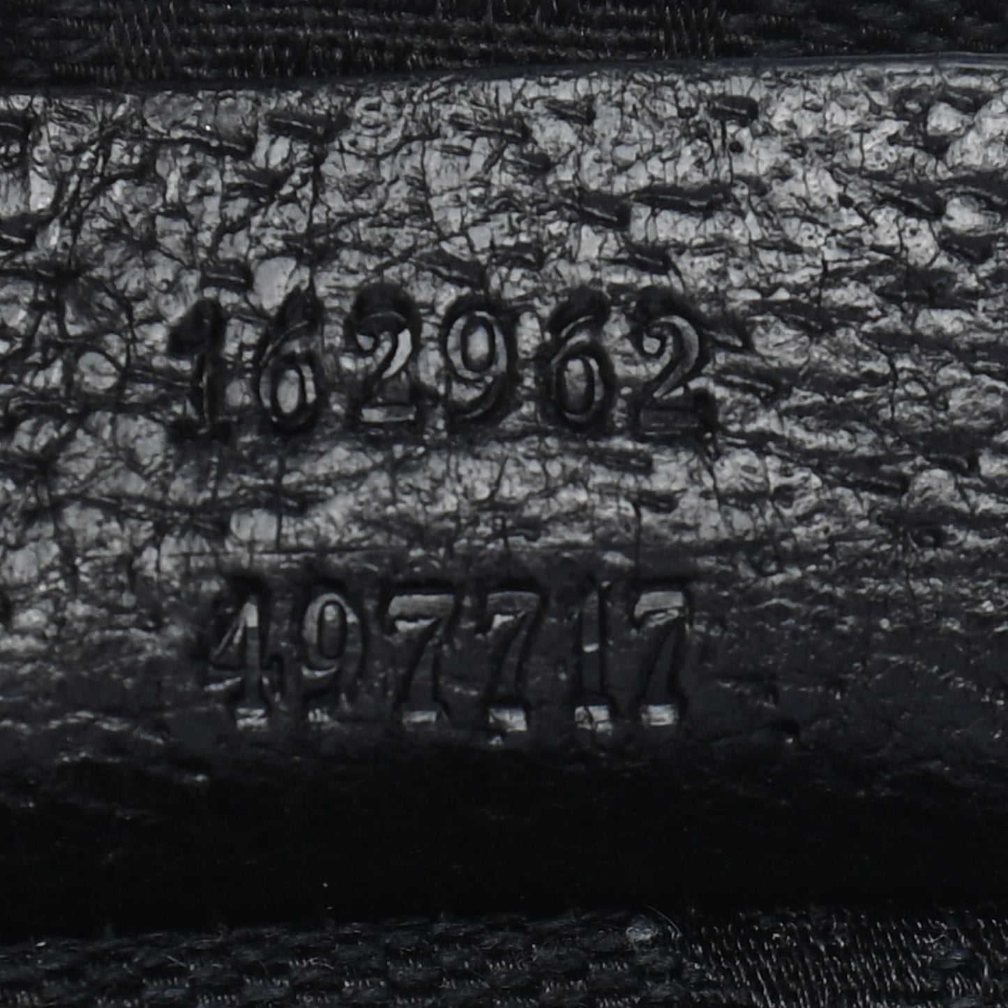 GG Monogram Double Pocket Belt Bag Black