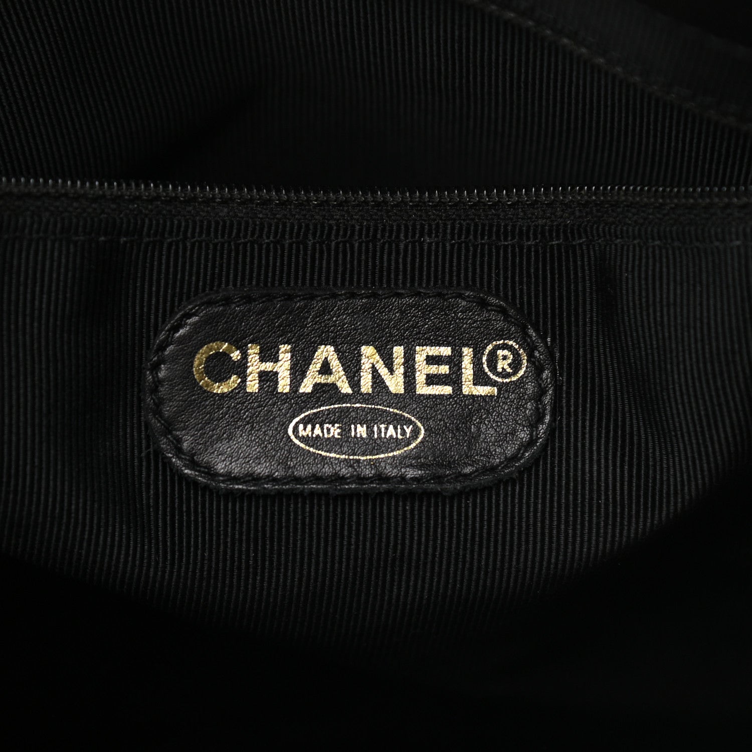Chanel Caviar CC Shoulder Bag Black 5 of 9