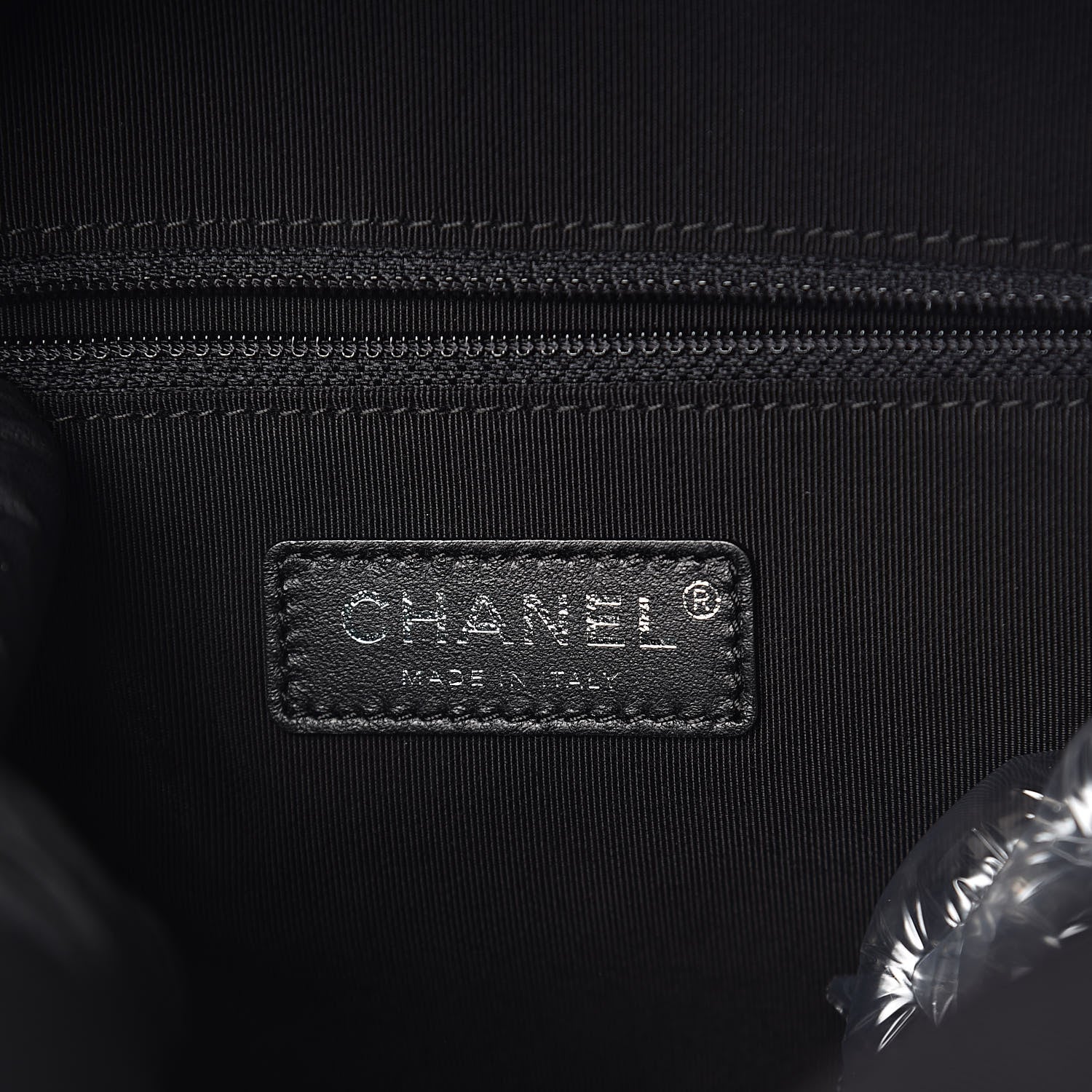 Chanel Vinyl La Pausa Bay Backpack White 6 of 9