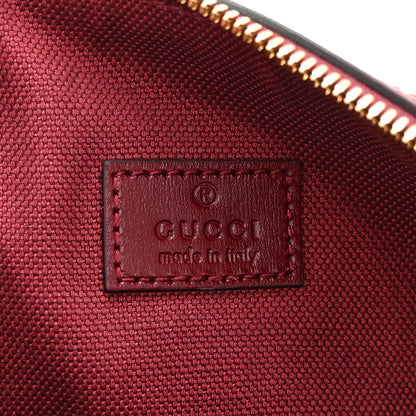 Gucci GG Shadow Monogram Ophidia Top Handle Bowler Bag  Rosso Ancora Red 6 of 10