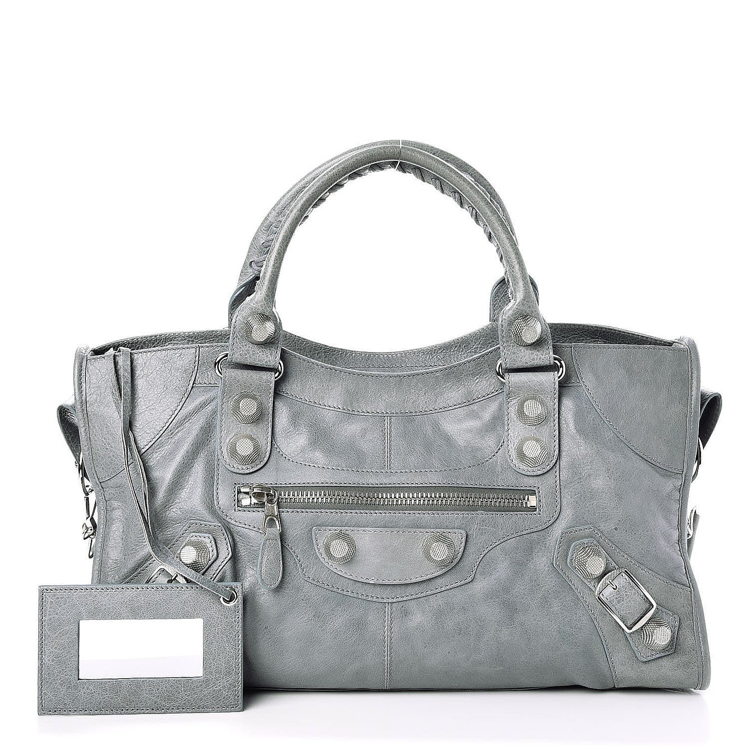 Balenciaga Agneau Giant 21 Silver Hardware Part Time Ardoise 1 of 8