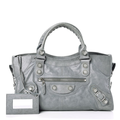 Balenciaga Agneau Giant 21 Silver Hardware Part Time Ardoise 1 of 8