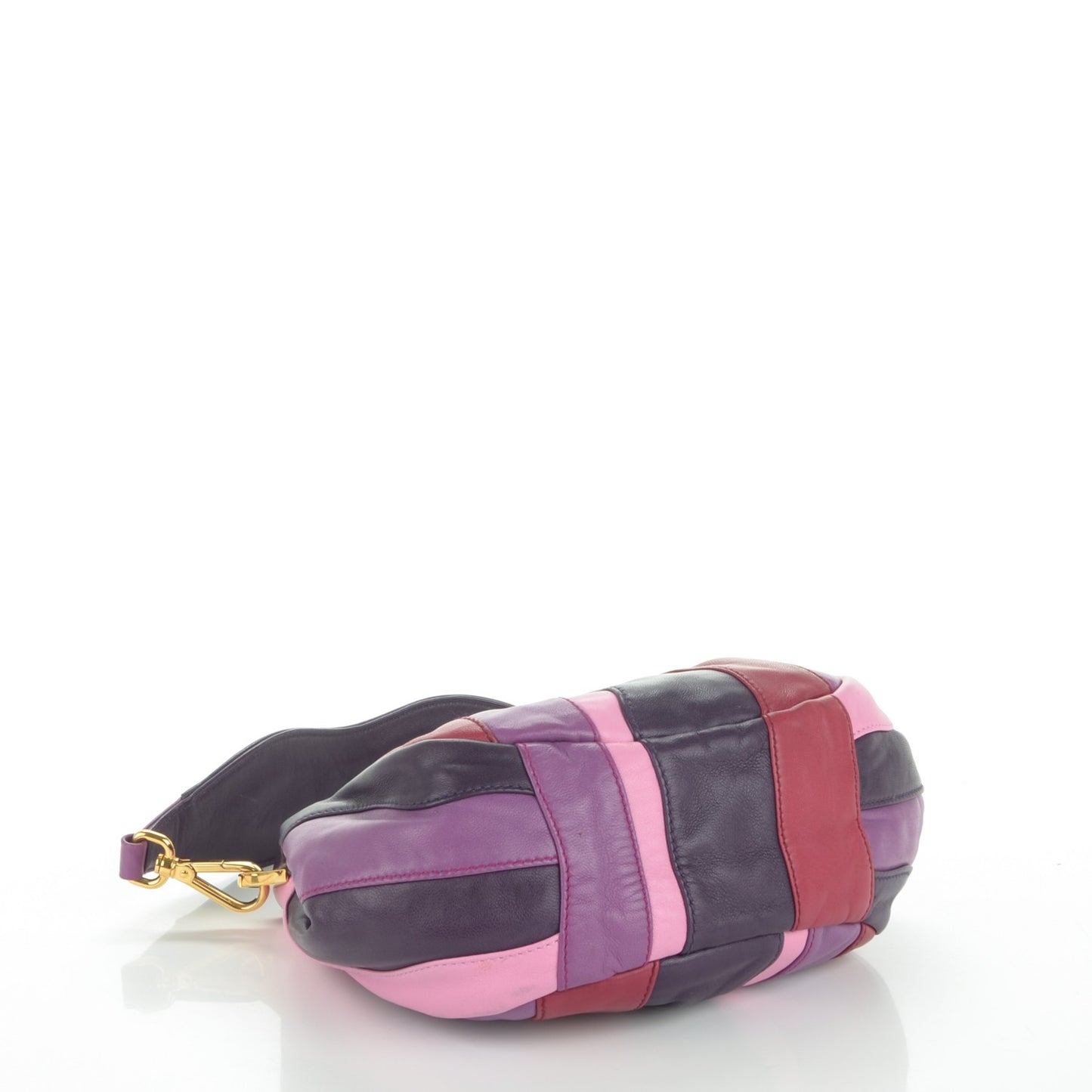 Nappa Trembled Blossoms Stripes Crossbody Ibisco Viola