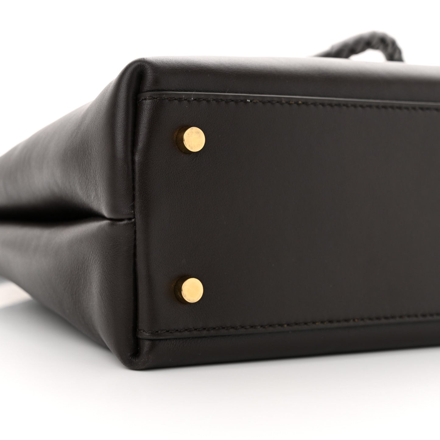Silky Calfskin Medium Andiamo Shoulder Bag Fondant