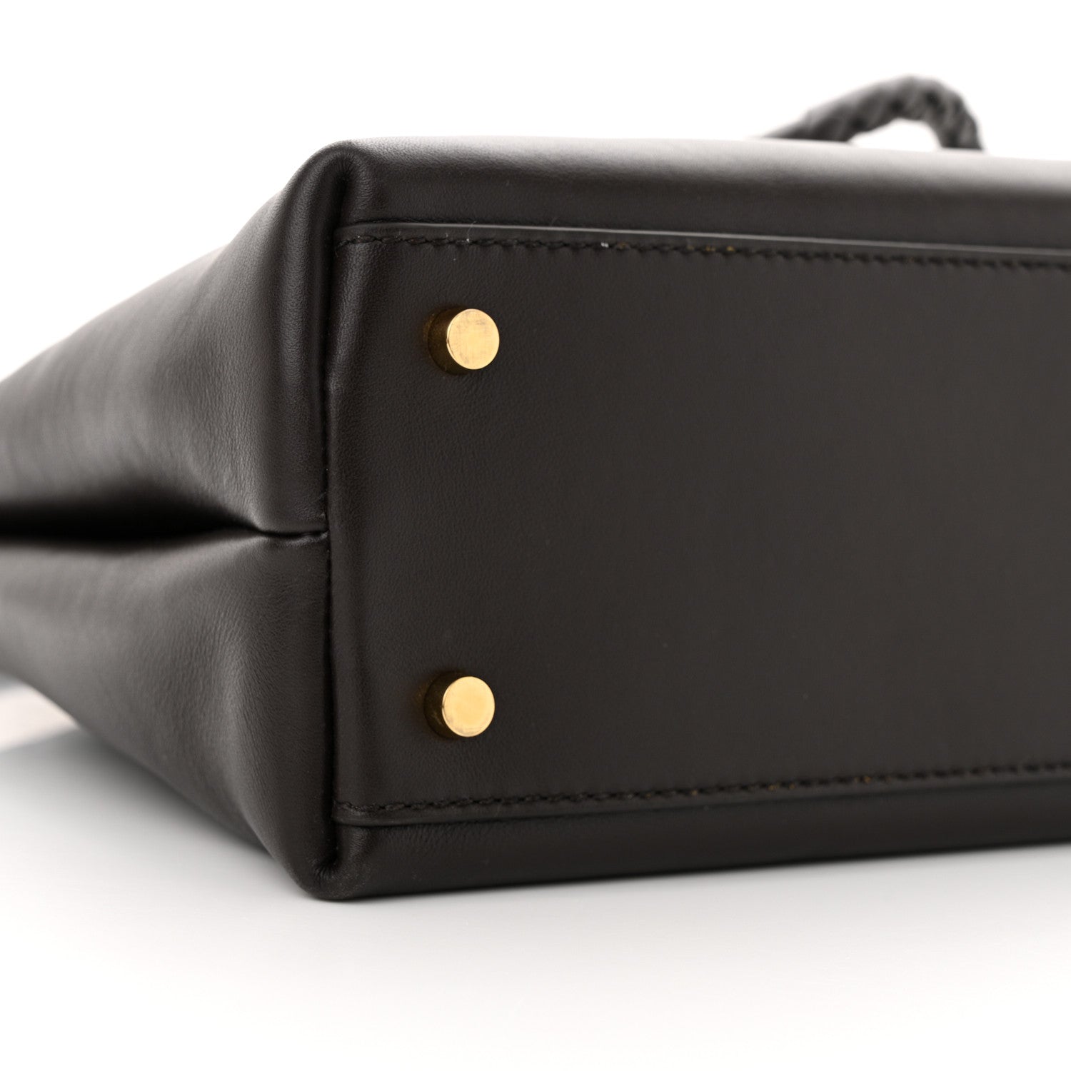Bottega Veneta Silky Calfskin Medium Andiamo Shoulder Bag Fondant 8 of 10
