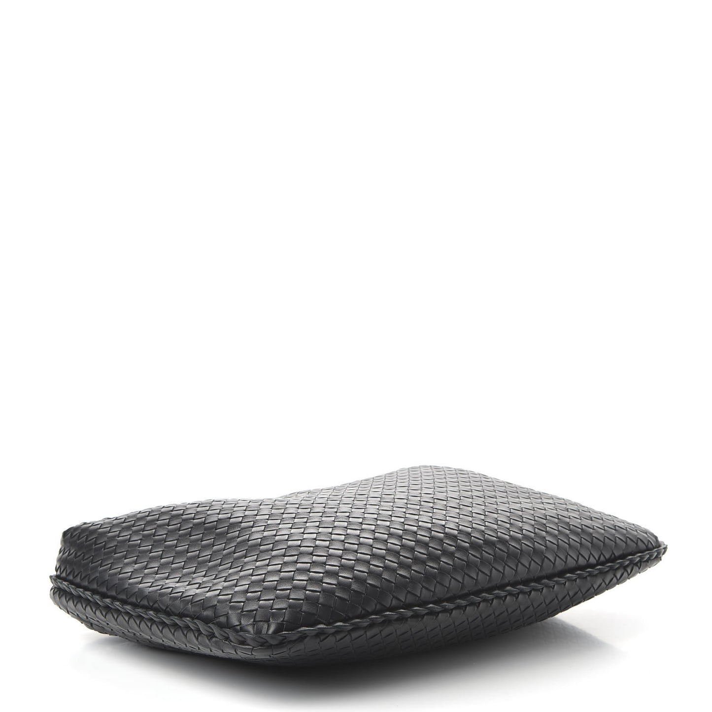 Nappa Intrecciato Large Veneta Hobo Black