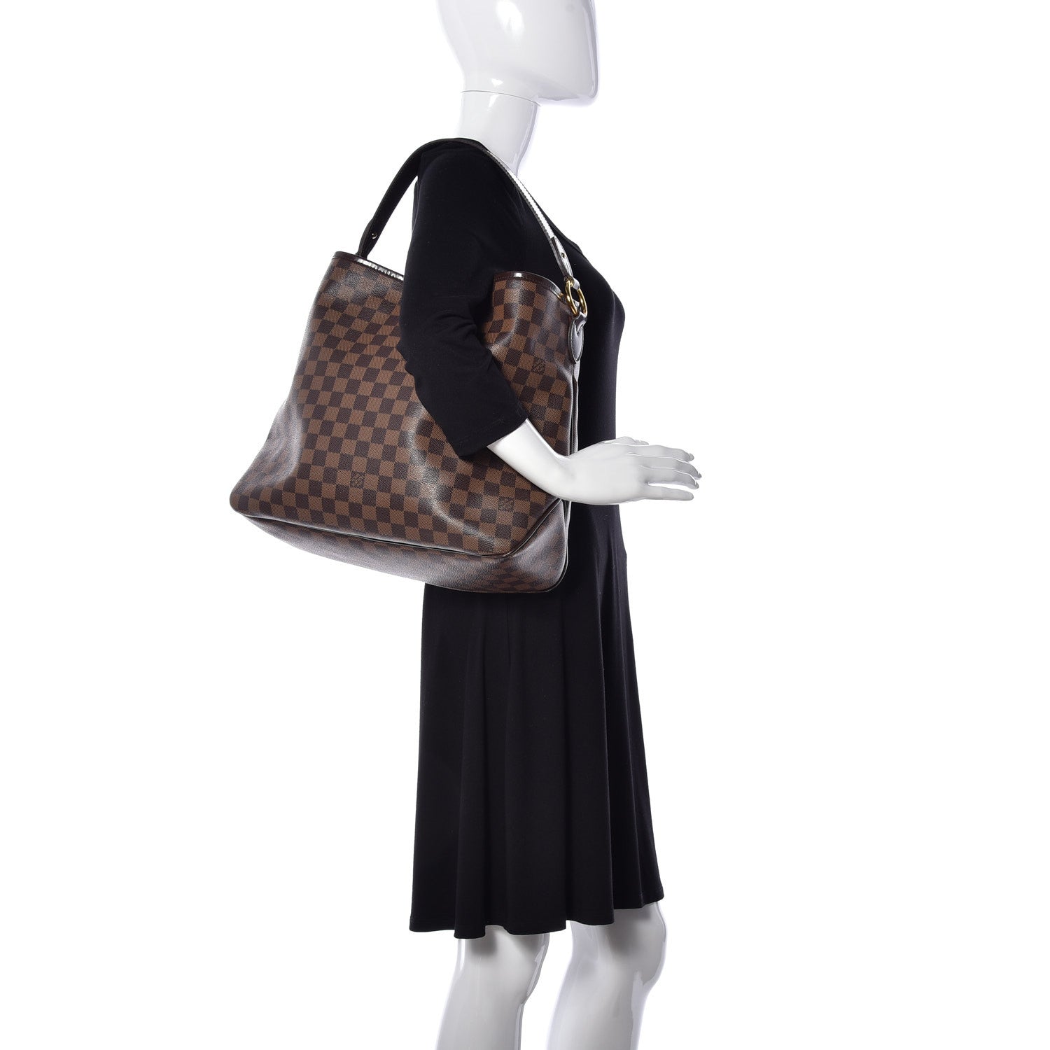 Louis Vuitton Damier Ebene Delightful MM 2 of 8