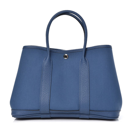 Hermes Toile Negonda Garden Party 30 Bleu Agate 1 of 6