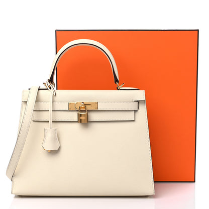 Hermes Epsom Kelly Sellier 28 Nata 10 of 10