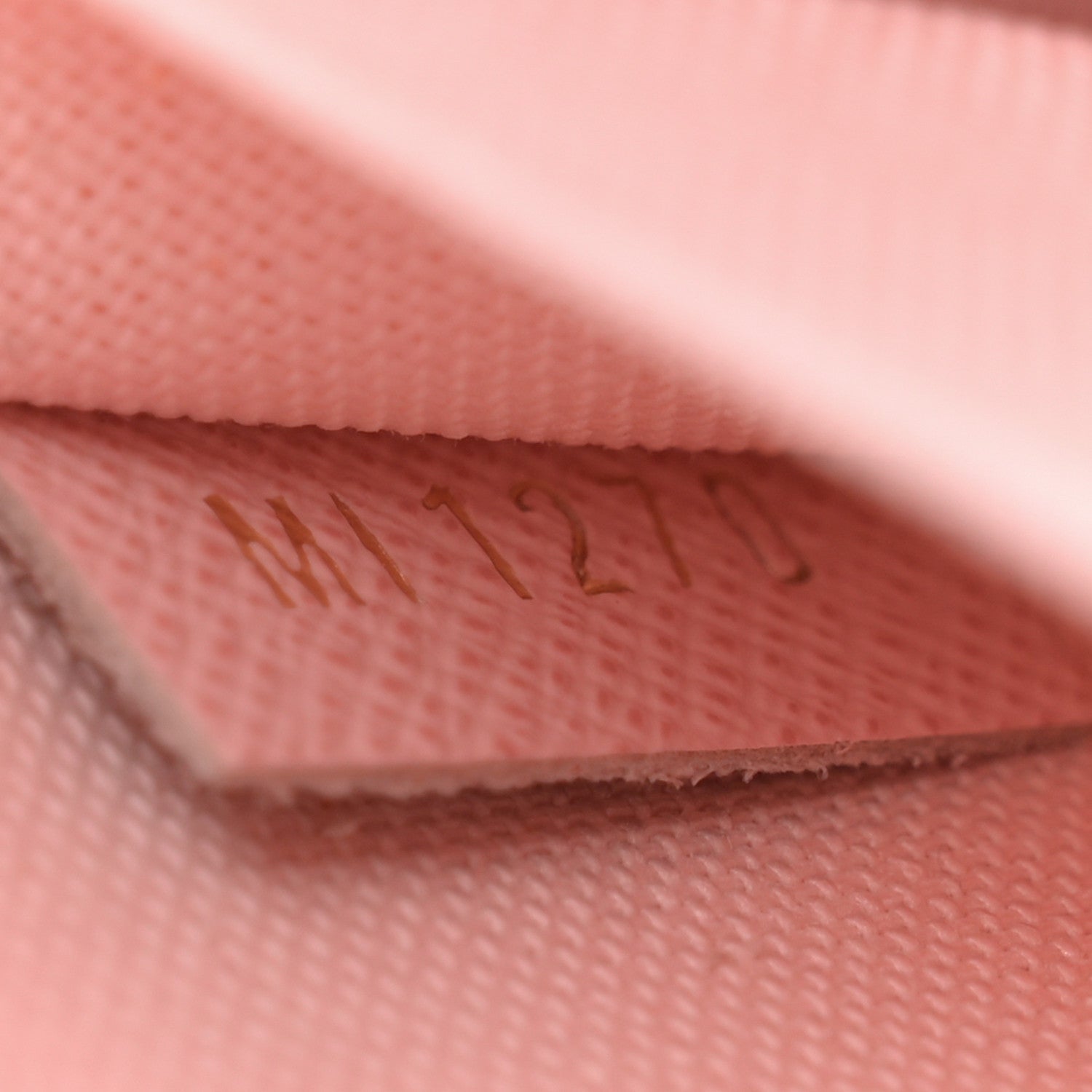 Louis Vuitton Damier Azur Pochette Felicie Chain Wallet Rose Ballerine 8 of 12