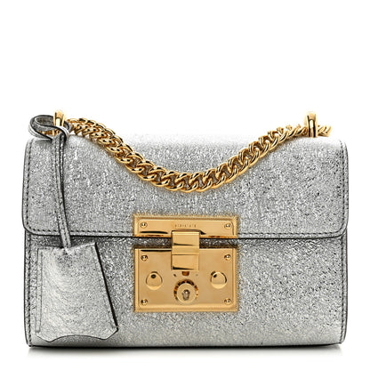 Gucci Galassia Small Padlock Shoulder Bag Argento 1 of 13