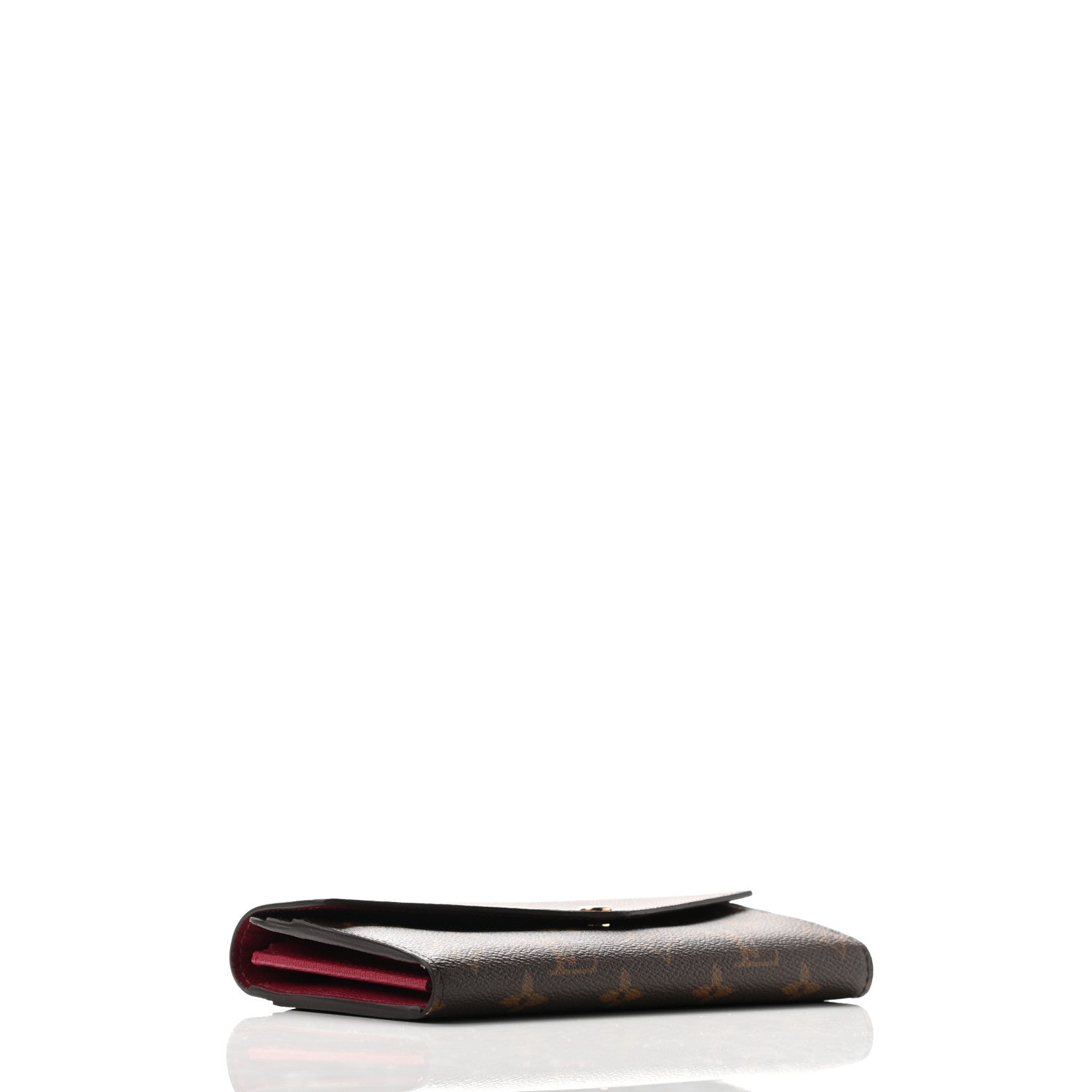 Louis Vuitton Monogram Sarah Wallet NM Coquelicot 4 of 8